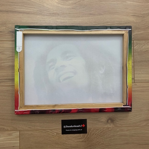 🔺Bob Marley Portrait 15” x 11” Portrait - Picture 2 of 2